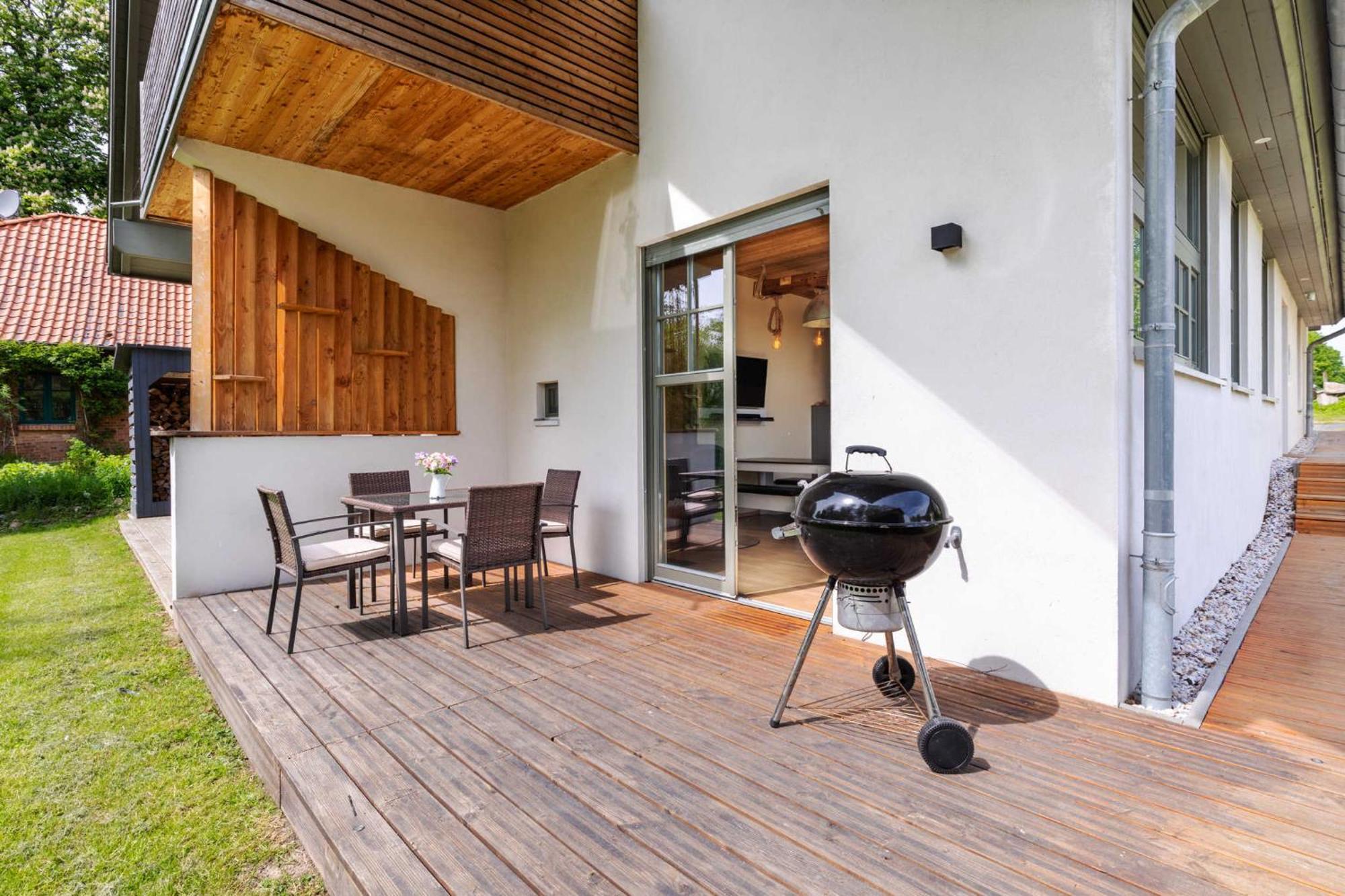 Ferienhaus Sonne Mond Und Sterne B Steffenshagen Extérieur photo